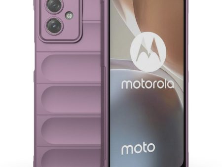 Soft gripformed cover for Motorola Moto G54 - Light Purple Online Sale