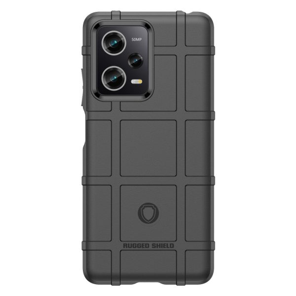 Rugged Shield case - Xiaomi Redmi Note 12 Pro - Black For Cheap