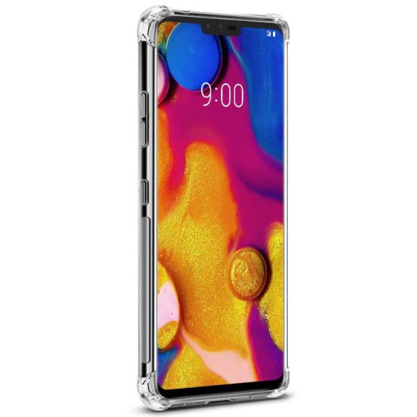 IMAK LG V40 ThinQ anti-drop smooth feel case - Transparent For Sale