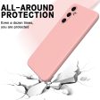 Microfiber lined soft rubber Samsung Galaxy A15 cover - Pink For Cheap