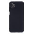 Matte liquid silicone cover for Motorola Moto G32 - Black Online now