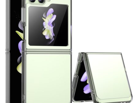 Samsung Galaxy Z Flip5 clear acrylic cover - Transparent Hot on Sale