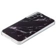 Marble Samsung Galaxy S22 Plus case - Black For Discount