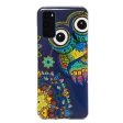 Noctilucent IMD TPU Phone Case for Samsung Galaxy S20 4G S20 5G - Owl Pattern Online now