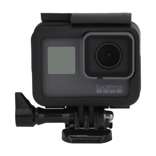 GoPro Hero5 frame cover with base and thumb screw-  Black Online now