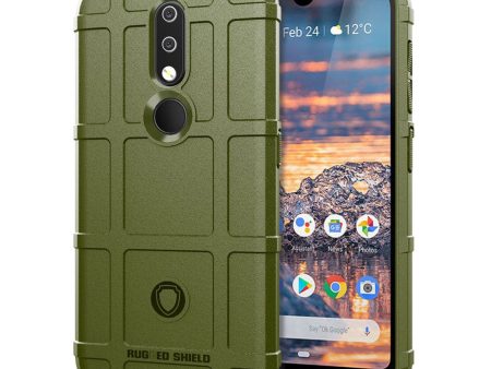 Nokia 4.2 anti-shock square case - Green Online Sale