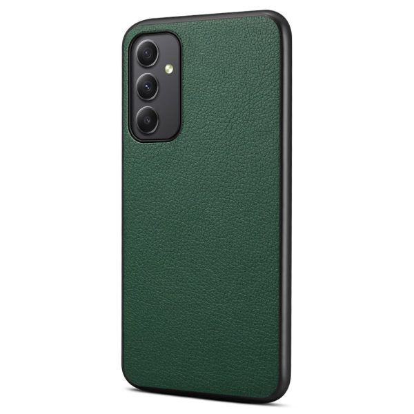 Matte and sleek textured Samsung Galaxy A35 cover - Green Discount