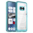 Nothing Phone (2a) smart acrylic cover - Transparent Blue For Discount