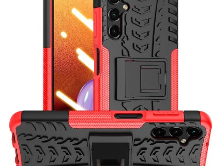 Offroad case - Samsung Galaxy A14 - Red Sale