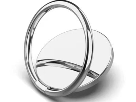 Universal 360 degree zinc alloy phone ring holder - Silver Online now