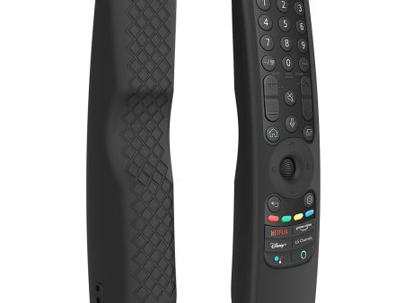 LG Magic Remote 2021 MR21 silicone cover - Black Online Hot Sale