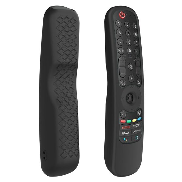 LG Magic Remote 2021 MR21 silicone cover - Black Online Hot Sale