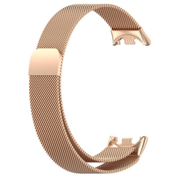 Xiaomi Smart Band 8   8 NFC   9 NFC   9 Metal Watch Strap Mesh Style Wrist Band - Rose Gold For Discount