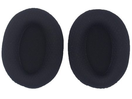 JZF-501 1 Pair Razer Opus X Headphone Earpads Sponge+Mesh Cloth Ear Cushions - Black Supply