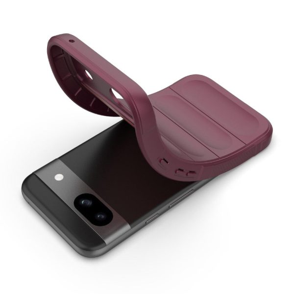 Soft gripformed Google Pixel 8A cover - Wine Red Discount