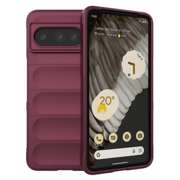 Soft gripformed cover for Google Pixel 8 Pro - Wine Red Sale