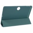 Honor Pad 9 Case Scratch Resistant Vegan Leather and Silicone Tri-fold Stand Tablet Cover - Blackish Green Supply