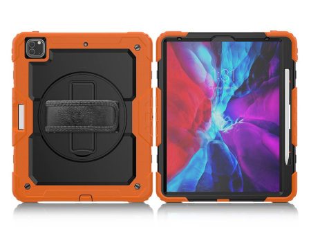 iPad Pro 12.9 inch (2020)   (2018) 360 swivel combo case - Orange Online now