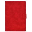 Amazon Kindle 11th Gen (2022) Folio Stand Leather Tablet Case - Red with Card Holder and Magnetic Cover Online