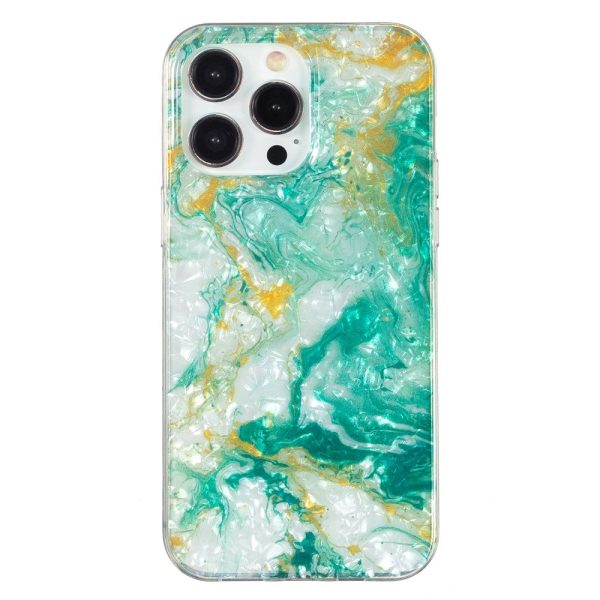 Marble iPhone 13 Pro case - Green Marble Hot on Sale