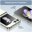 Samsung Galaxy Z Flip5 clear acrylic cover - Transparent Hot on Sale