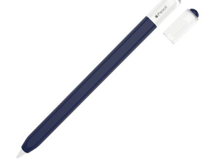 For Apple Pencil 3 (USB-C) Silicone Sleeve Stylus Pen Flexible Case Protective Cover - Midnight Blue Online Hot Sale