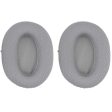 JZF-501 1 Pair Razer Opus X Headphone Earpads Sponge+Mesh Cloth Ear Cushions - Grey Hot on Sale