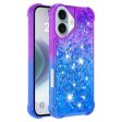 Princess iPhone 16 Plus cover - Purple + Sky Blue For Discount