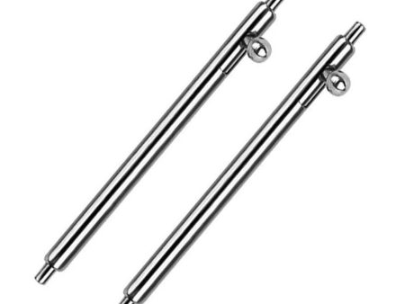 1 Pair stainless steel watch spring bar – 18mm Supply