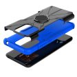 Kickstand cover with magnetic sheet for Xiaomi Redmi 10 Power   Redmi 10C - Blue For Cheap