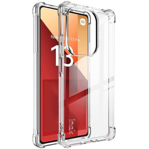 IMAK Airbag Xiaomi Redmi Note 13 Pro   Xiaomi Poco M6 Pro Cover - Transparent Supply