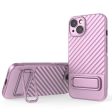 Protective anti-scratch cover with kickstand for iPhone 13 - Pink Sale