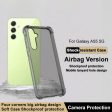 IMAK Airbag Samsung Galaxy A55 Cover - Transparent Black on Sale