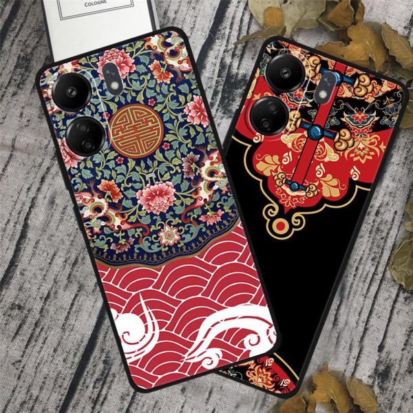 Imagine Xiaomi Redmi 13C   Xiaomi Poco C65 cover - Four Cranes Soaring Supply