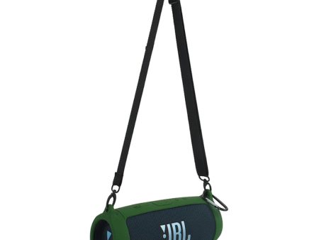 JBL Charge 5 silicone case + shoulder strap - Army Green For Cheap