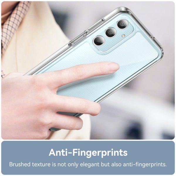 Samsung Galaxy M35 smart acrylic cover - Transparent For Sale