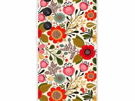 Imagine Samsung Galaxy S24 cover - Colorful Flowers For Discount