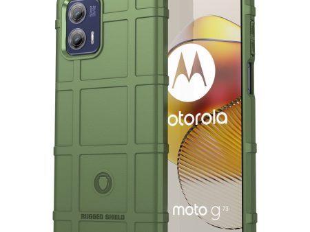 Rugged Shield case - Motorola Moto G73 - Green on Sale