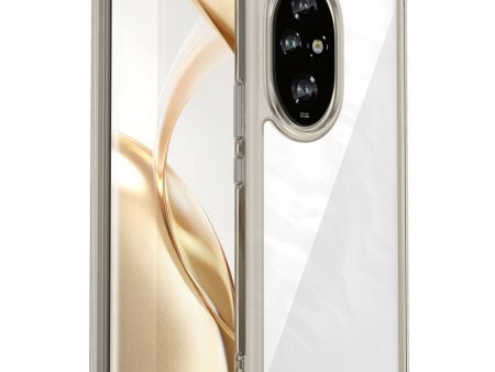 Honor 200 Pro smart acrylic cover - Transparent Grey on Sale