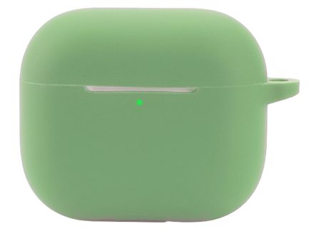 AirPods 4 Case Bluetooth Earphone Silicone Case Earbud Protective Cover - Matcha Green Fashion