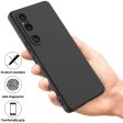 Matte liquid silicone Sony Xperia 1 VI cover - Black For Discount