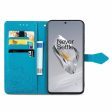 Mandala OnePlus 12 leather case - Blue For Discount