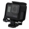 GoPro Hero5 frame cover with base and thumb screw-  Black Online now