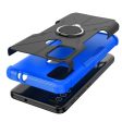 Kickstand cover with magnetic sheet for Motorola Moto G30   G10 - Blue Discount