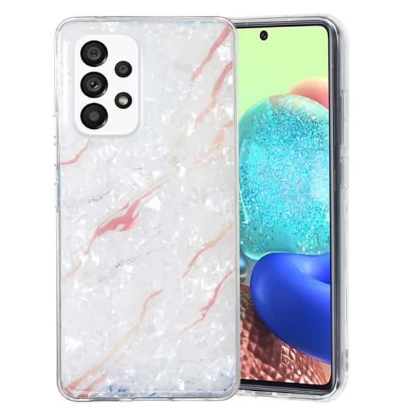 Marble Samsung Galaxy M32 5G   A32 5G case - White Marble Discount