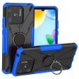 Kickstand cover with magnetic sheet for Xiaomi Redmi 10 Power   Redmi 10C - Blue For Cheap