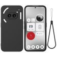 Matte liquid silicone Nothing Phone (2a) cover - Black Sale