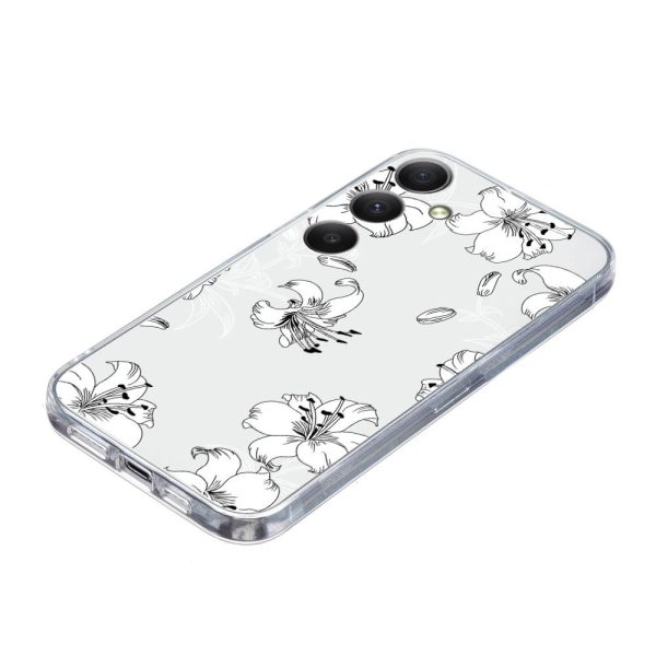 Imagine Samsung Galaxy S24 FE cover - White Flower Online Sale