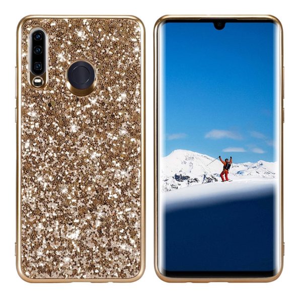 Glitter Huawei P30 Lite case - Gold For Sale