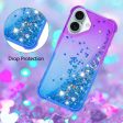 Princess iPhone 16 Plus cover - Purple + Sky Blue For Discount